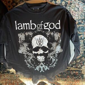Official merch. Lamb of God Black Graphic Long Sleeve Shirt